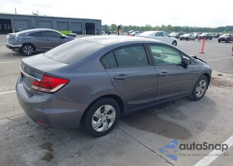 2015 Honda Civic Lx из США, поврежденный, VIN 19XFB2F58FE242828